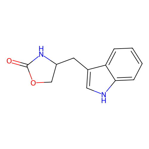 (r)-(-)-4-(1h-indol-3-ylmethyl)-2-oxazolidinone (c09-0922-955)