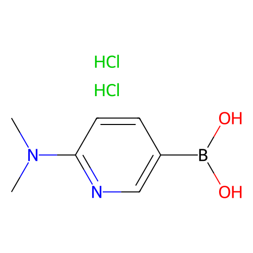 2-(n,n-dimethylamino)pyridine-5-boronic acid dihydrochloride