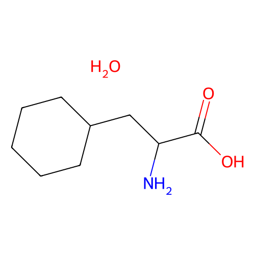 (s)-(+)-α-aminocyclohexanepropionic acid hydrate (c09-0923-520)