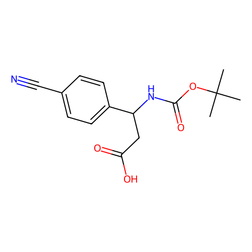 (s)-boc-4-cyano-β-phe-oh (c09-0923-893)