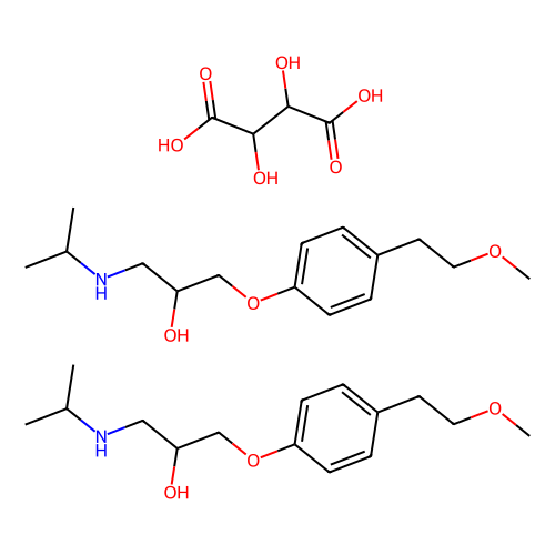 (±)-metoprolol (+)-tartrate salt (c09-0940-118)
