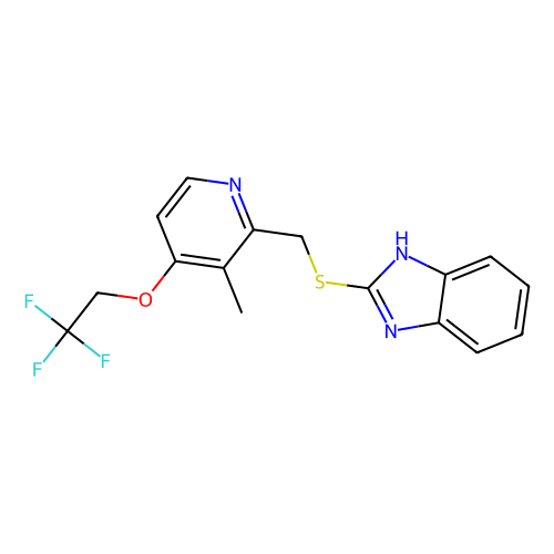 2-[3-methyl-4-(2,2,2-trifluoroethoxy)-2-pyridylmethylthio]-1h-benzimidazole (c09-0942-936)