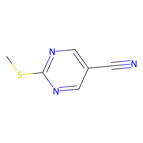 2-methylsulfanylpyrimidine-5-carbonitrile (c09-0943-689)