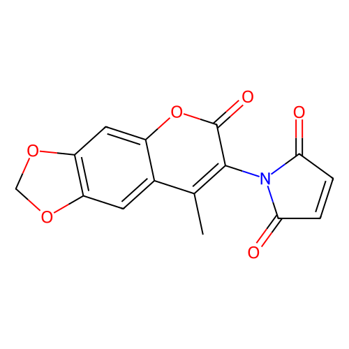 6,7-methylenedioxy-4-methyl-3-maleimidocoumarin [for hplc labeling] (c09-0947-616)