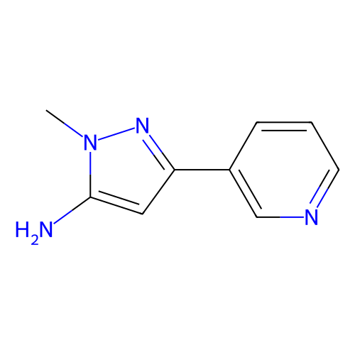 1-methyl-3-pyridin-3-yl-1h-pyrazol-5-amine (c09-0949-514)