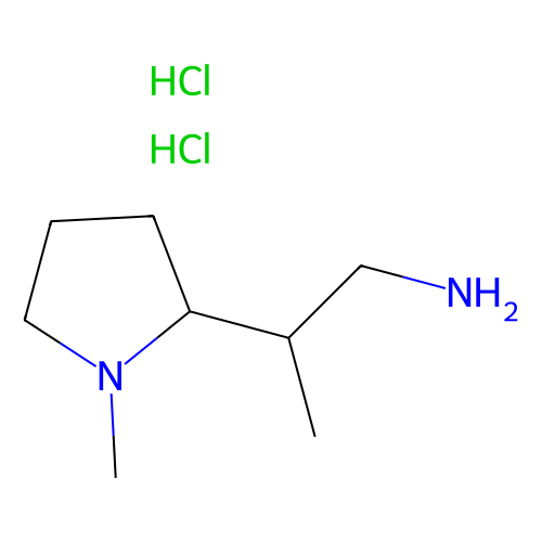 2-(1-methylpyrrolidin-2-yl)propan-1-amine dihydrochloride