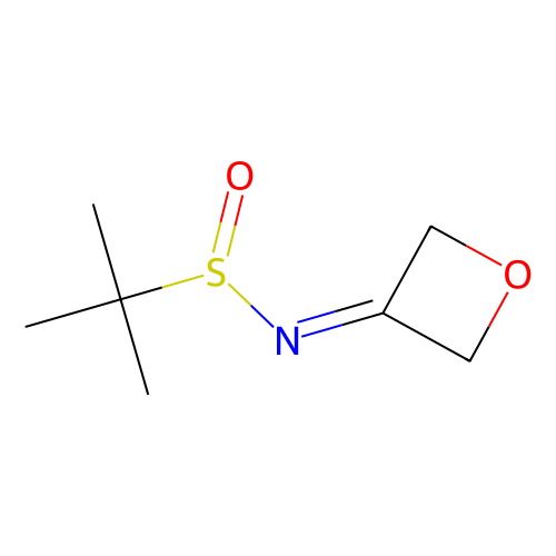 2-methyl-n-(oxetan-3-ylidene)propane-2-sulfinamide (c09-0950-372)