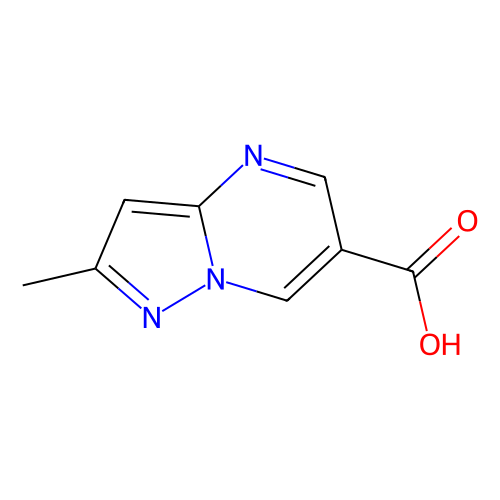 2-methylpyrazolo[1,5-a]pyrimidine-6-carboxylic acid (c09-0951-751)