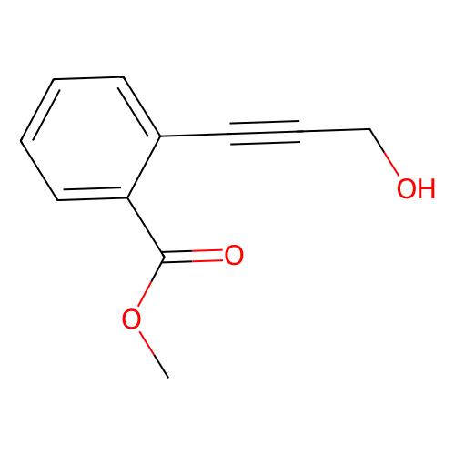 methyl 2-(3-hydroxyprop-1-yn-1-yl)benzoate (c09-0952-220)