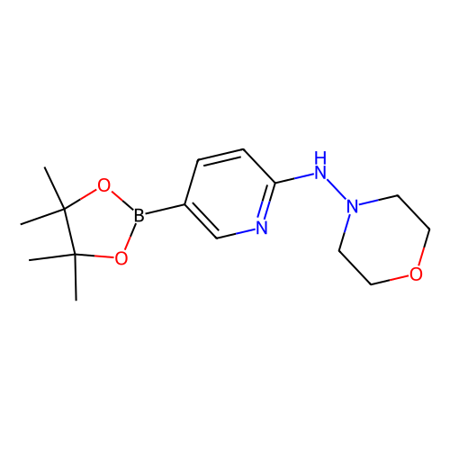 6-(4-morpholineamino)pyridine-3-boronic acid pinacol ester