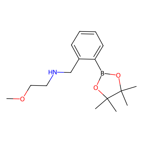 2-(2-methoxyethyl)aminomethylphenylboronic acid, pinacol ester (c09-0952-442)