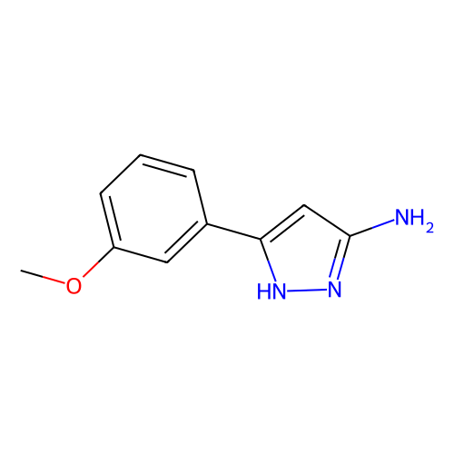 5-(3-methoxy-phenyl)-2h-pyrazol-3-ylamine (c09-0955-438)