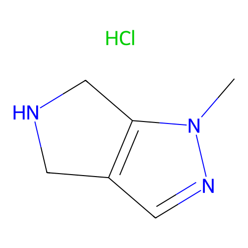 1-methyl-1,4,5,6-tetrahydropyrrolo[3,4-c]pyrazole hydrochloride (c09-0955-805)