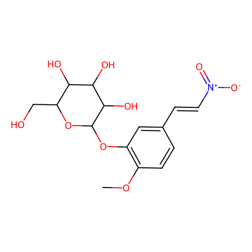 2-methoxy-4-(2-nitrovinyl)phenyl β-d-galactopyranoside (c09-0961-487)