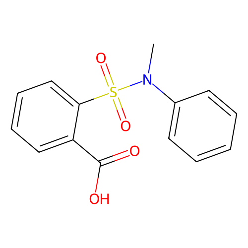 2-{[methyl(phenyl)amino]sulfonyl}benzoic acid