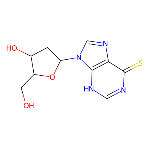 6-mercaptopurine-2′-deoxyriboside