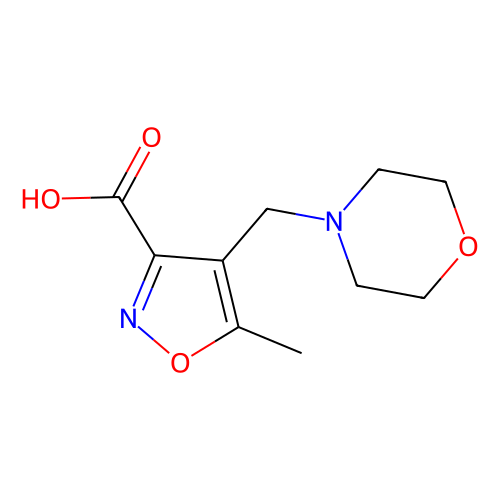 5-methyl-4-(morpholin-4-ylmethyl)isoxazole-3-carboxylic acid