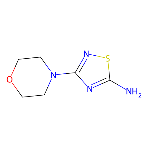 3-morpholino-1,2,4-thiadiazol-5-amine