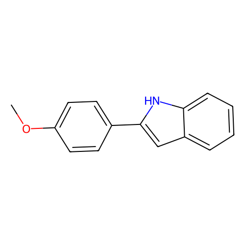 2-(4-methoxyphenyl)indole (c09-0966-552)