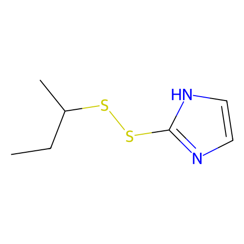 2-[(1-methylpropyl)dithio]-1h-imidazole (c09-0967-993)