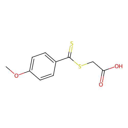 2-(4-methoxyphenylcarbonothioylthio)ethanoic acid (c09-0968-655)