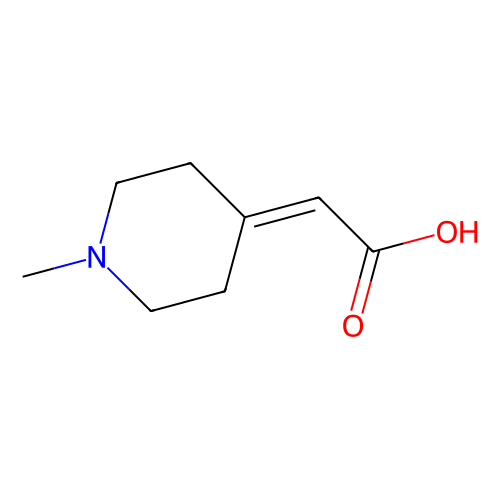 (1-methylpiperidin-4-ylidene)acetic acid