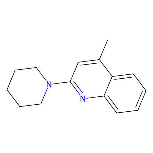 4-methyl-2-(1-piperidinyl)-quinoline (c09-0971-043)