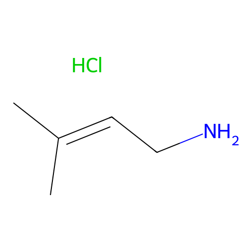 3-methylbut-2-en-1-amine hydrochloride