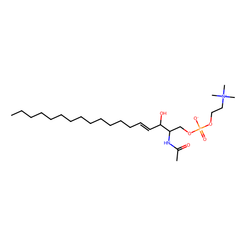 n-acetyl-d-erythro-sphingosylphosphorylcholine (c09-0975-386)