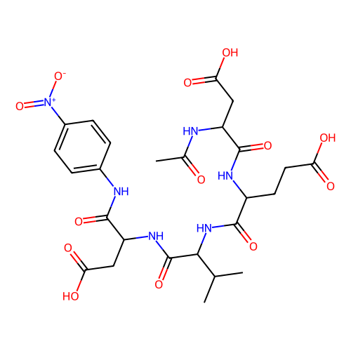 n-acetyl-asp-glu-val-asp p-nitroanilide (c09-0975-783)