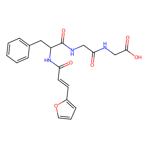 n-[3-(2-furyl)acryloyl]-l-phenylalanyl-glycyl-glycine (c09-0976-125)