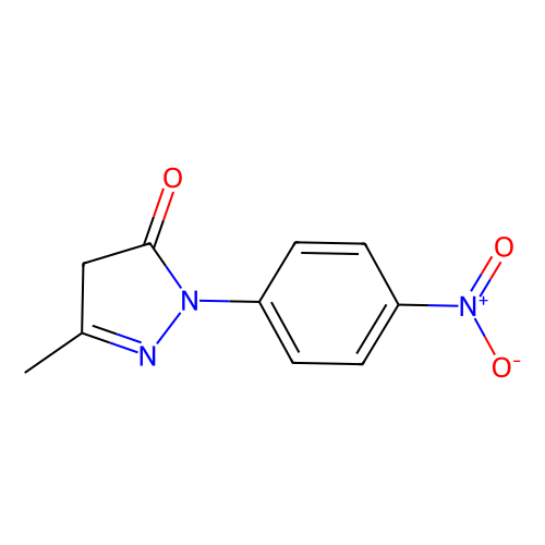 1-(4-nitrophenyl)-3-methyl-5-pyrazolone (c09-0978-411)