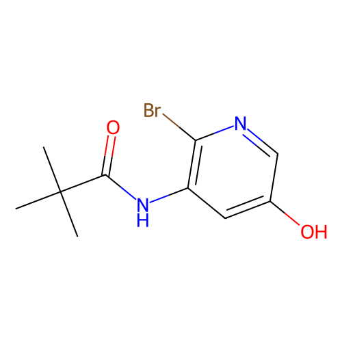 n-(2-bromo-5-hydroxypyridin-3-yl)pivalamide