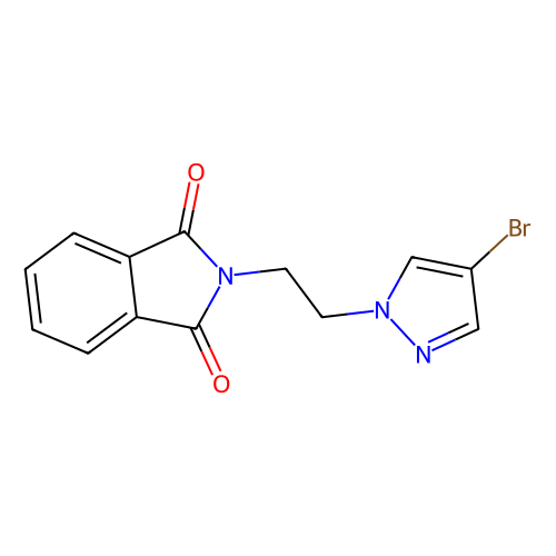 n-(2-(4-bromopyrazol-1-yl)ethyl)phthalimide (c09-0981-044)