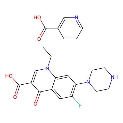 norfloxacin nicotinate (c09-0983-364)