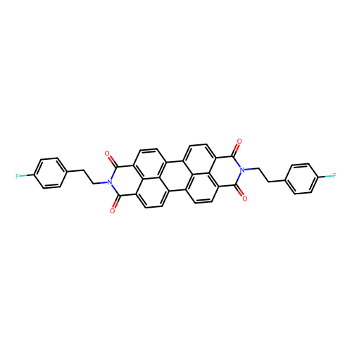 n,n'-bis[2-(4-fluoro-phenyl)-ethyl]-3,4,9,10-perylene dicarboximide