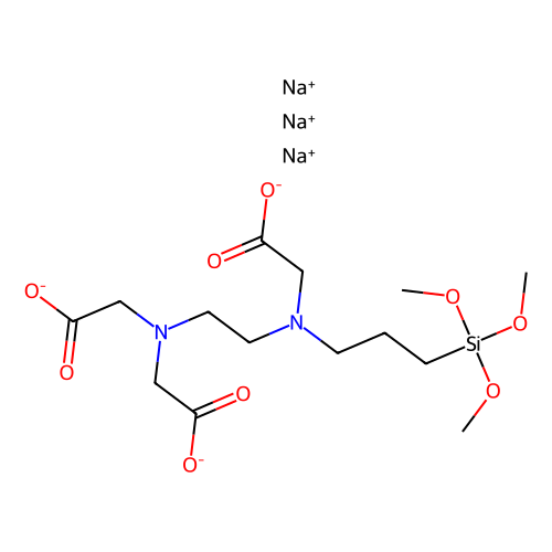 n-[(3-trimethoxysilyl)propyl]ethylenediamine triacetic acid trisodium salt