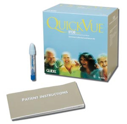 quidel quickvue ifob specimen collection kit