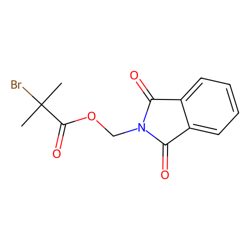 1-(phthalimidomethyl) 2-bromoisobutyrate