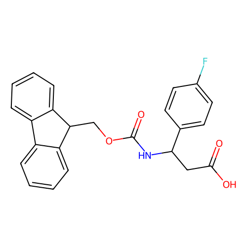 (r)-3-(4-fluorophenyl)-3-(fmoc-amino)propionic acid (c09-1023-822)