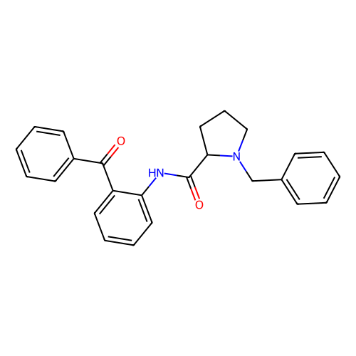 (r)-n-(2-benzoylphenyl)-1-benzylpyrrolidine-2-carboxamide (c09-1024-110)