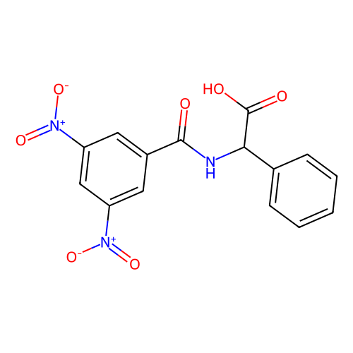 (r)-(-)-n-(3,5-dinitrobenzoyl)-α-phenylglycine (c09-1024-150)