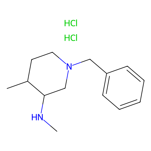 (3r,4r)-1-benzyl-n,4-dimethylpiperidin-3-amine dihydrochloride (c09-1024-613)