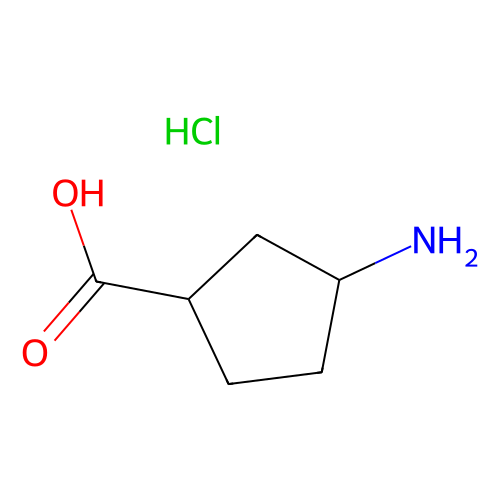 (1r,3r)-3-aminocyclopentane-1-carboxylic acid hydrochloride (c09-1024-779)