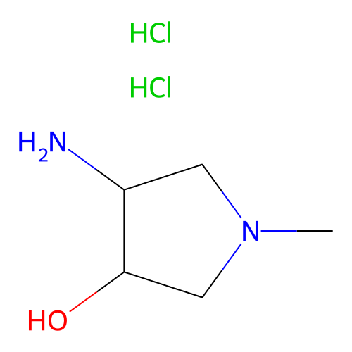 (3r,4s)-rel-4-amino-1-methylpyrrolidin-3-ol dihydrochloride