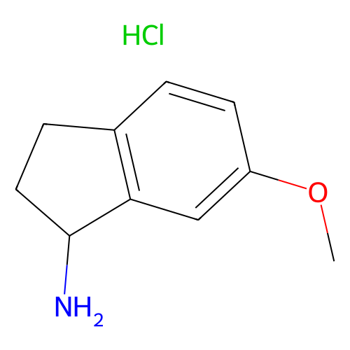 (1r)-6-methoxy-2,3-dihydro-1h-inden-1-amine hydrochloride (c09-1024-938)