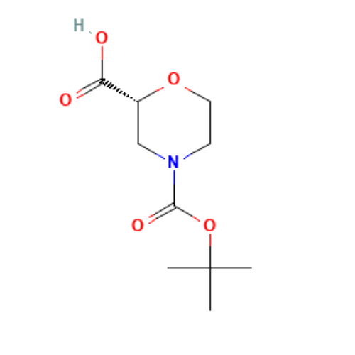 (r)-4-(tert-butoxycarbonyl)morpholine-2-carboxylic acid (c09-1025-699)