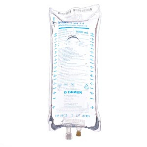 b braun isolyte multi electrolyte iv solutions in excel bag 10146824