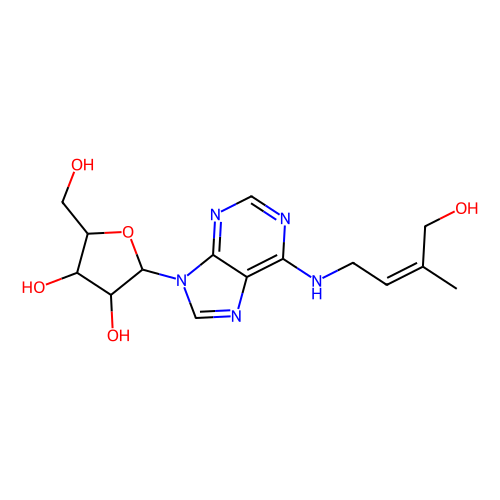 (2r,3r,4s,5r)-2-(6-(((e)-4-hydroxy-3-methylbut-2-en-1-yl)amino)-9h-purin-9-yl)-5-(hydroxymethyl)tetrahydrofuran-3,4-diol (c09-1027-016)