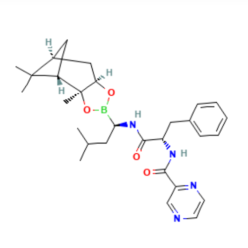 (1r)-(1s,2s,3r,5s)-pinanediol-n-(n-pyrazinylphenylalaninoyl)-1-amino-3-methylbutane-1-boronate